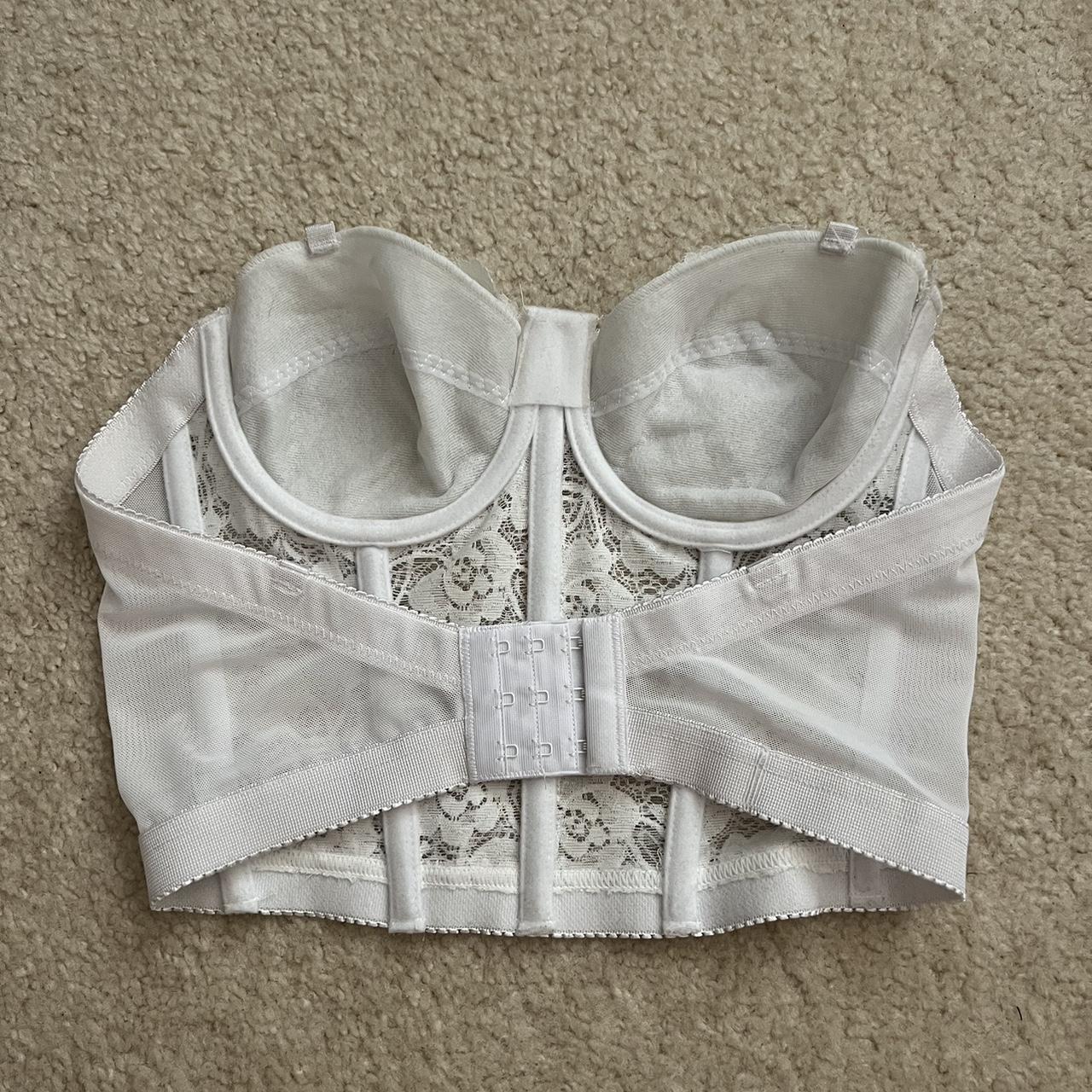 Victoria's Secret Vintage Y2K white corset bustier bra 34B Size undefined -  $67 - From Prairie