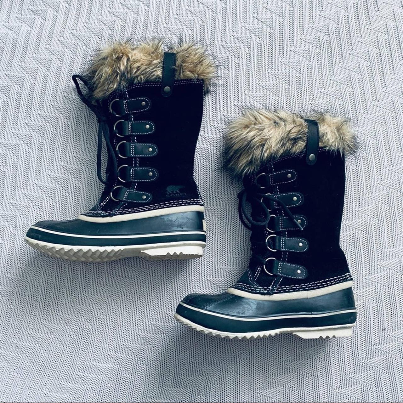 Sorel joan of arctic waterproof suede faux hot sale fur boots