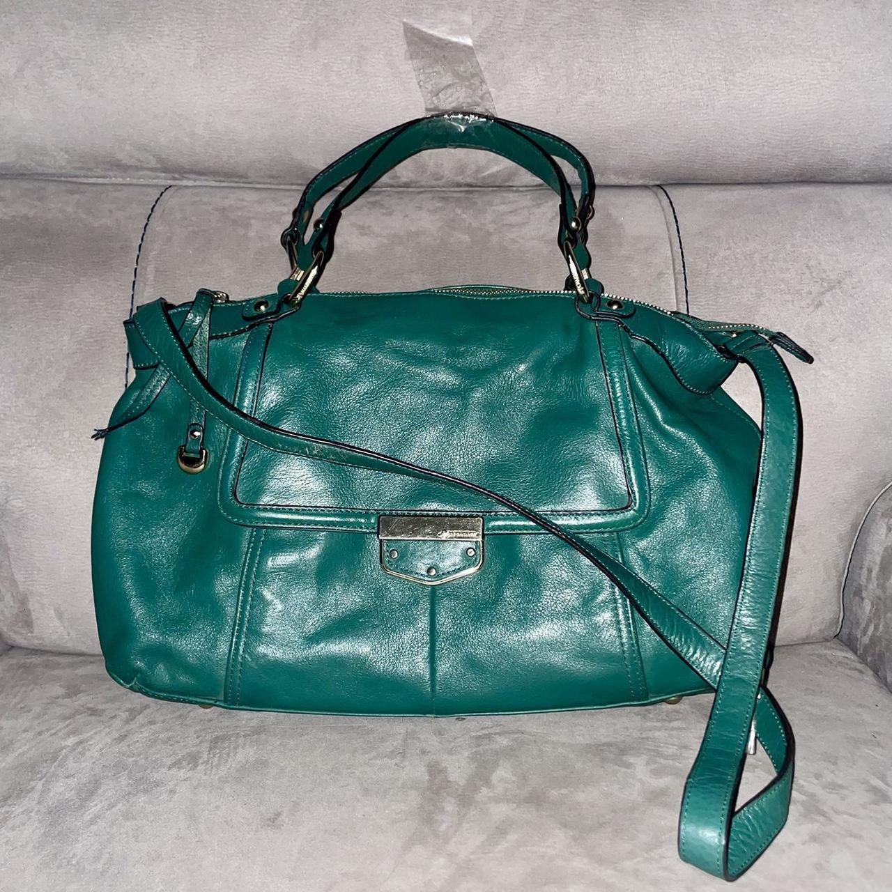 Designer Women's Shoulder bags Green – Designer Makowsky
