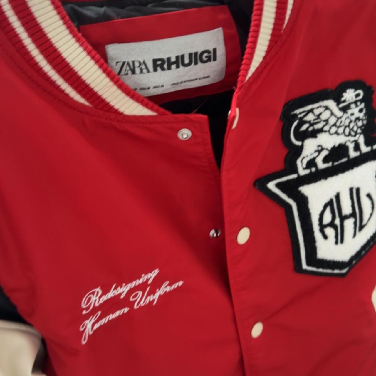 Zara varsity jacket Great condition Open to offers Depop