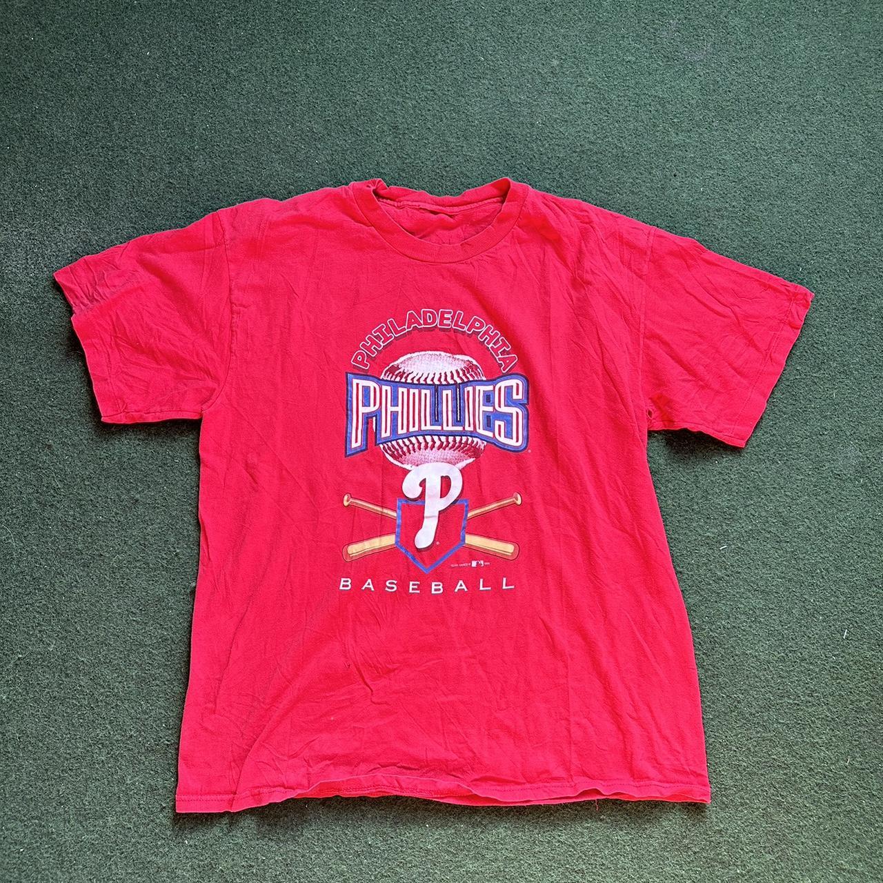 Vintage 80s Tee Philadelphia PHILLIES Baseball Mlb T-shirt 