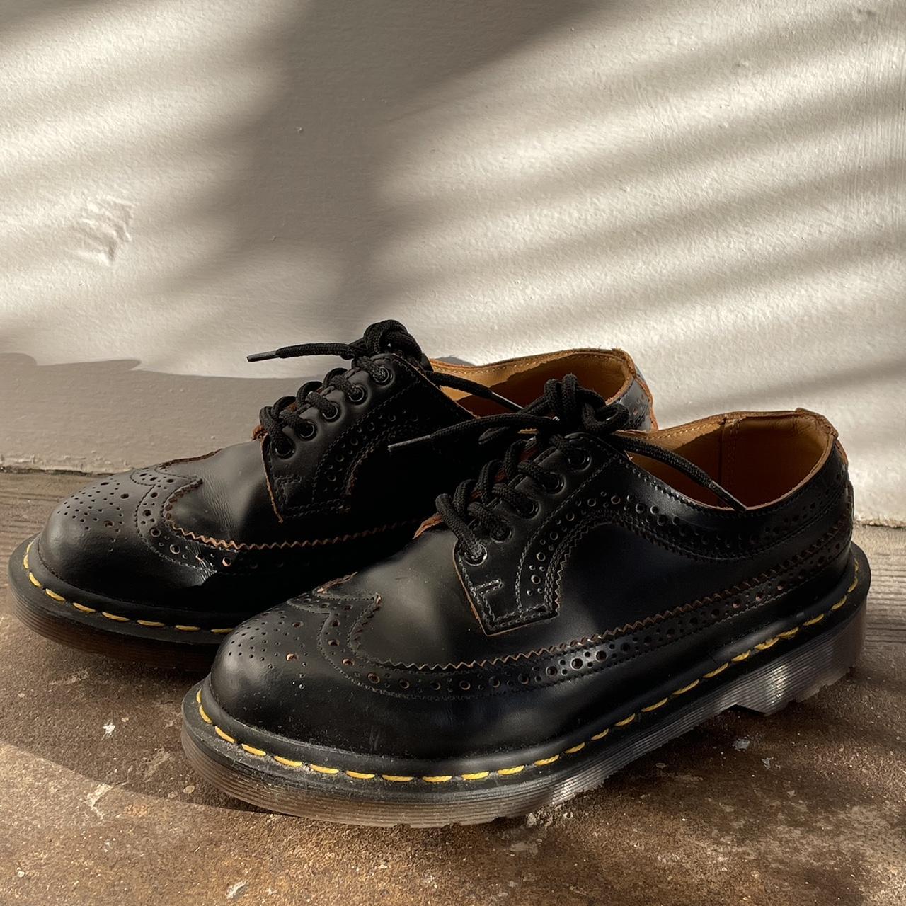 VINTAGE 3989 QUILON LEATHER BROGUE SHOES RRP | Depop