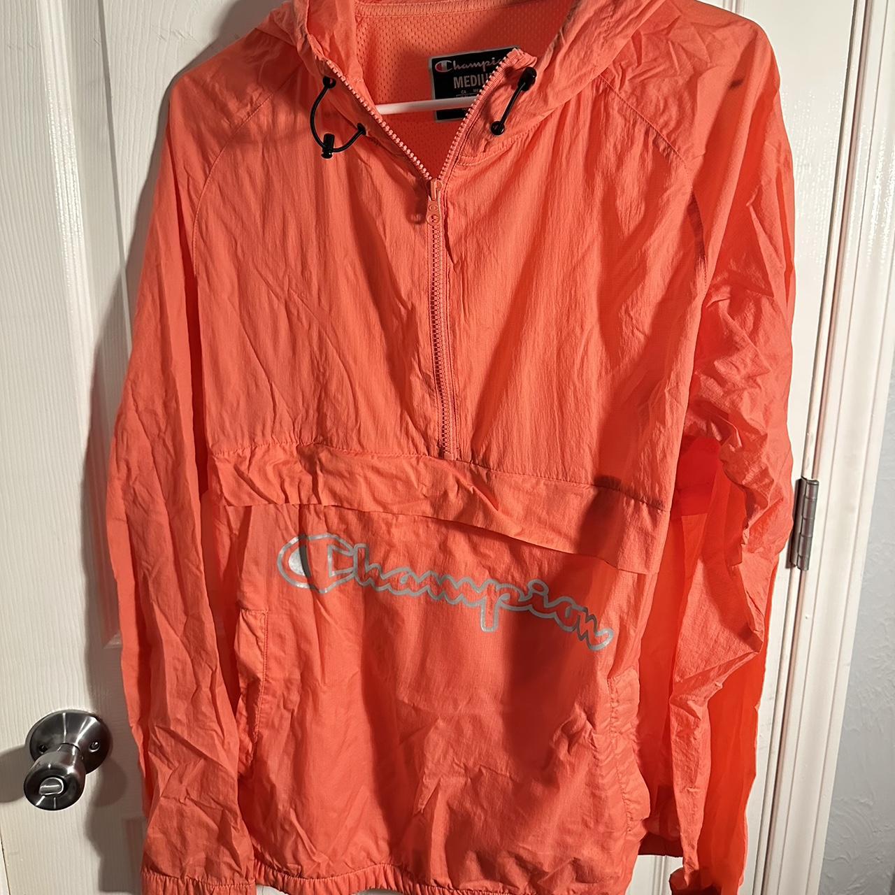 Champion windbreaker best sale womens orange