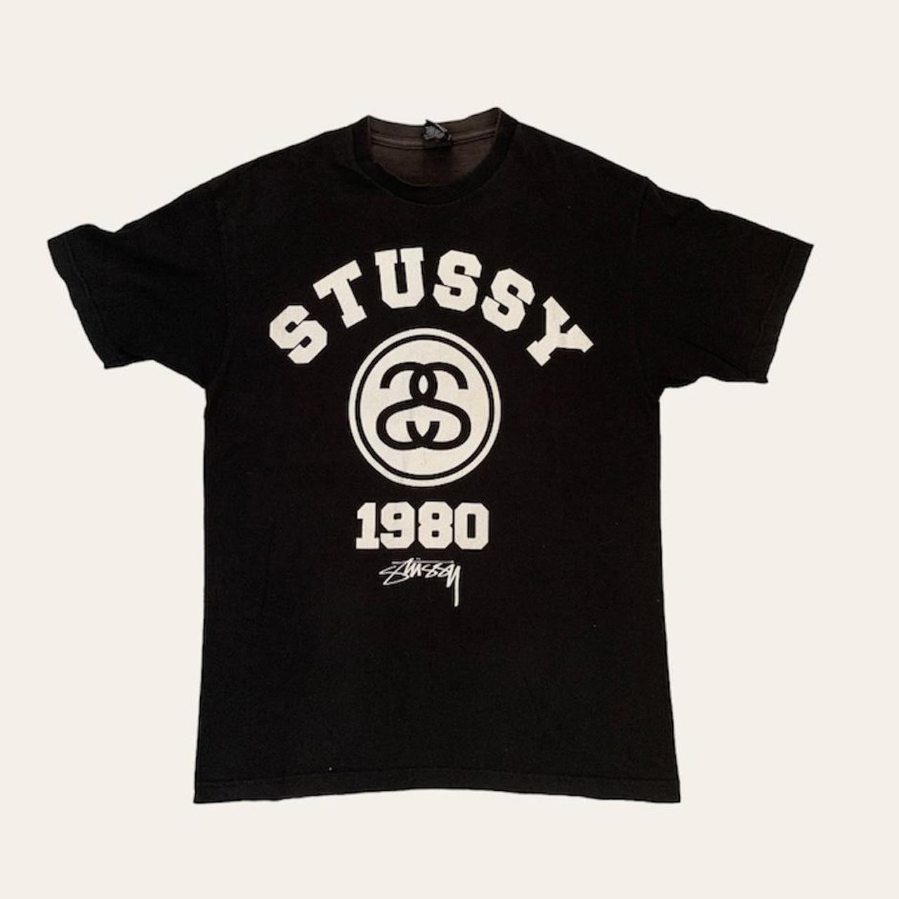 2000s Vintage Stussy Tee! Classic double-sided | Depop