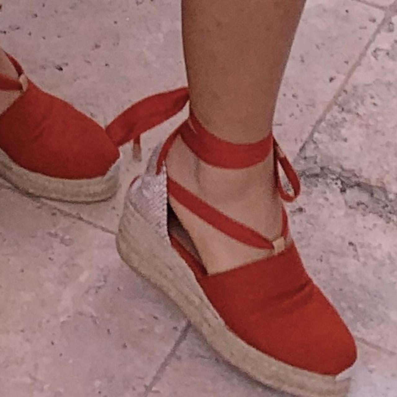 Castaner discount red espadrilles