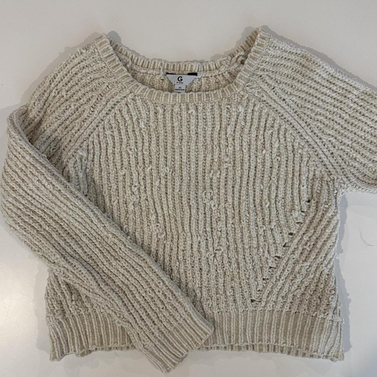 Guess XS sweater Super soft & fun knit pattern - Depop