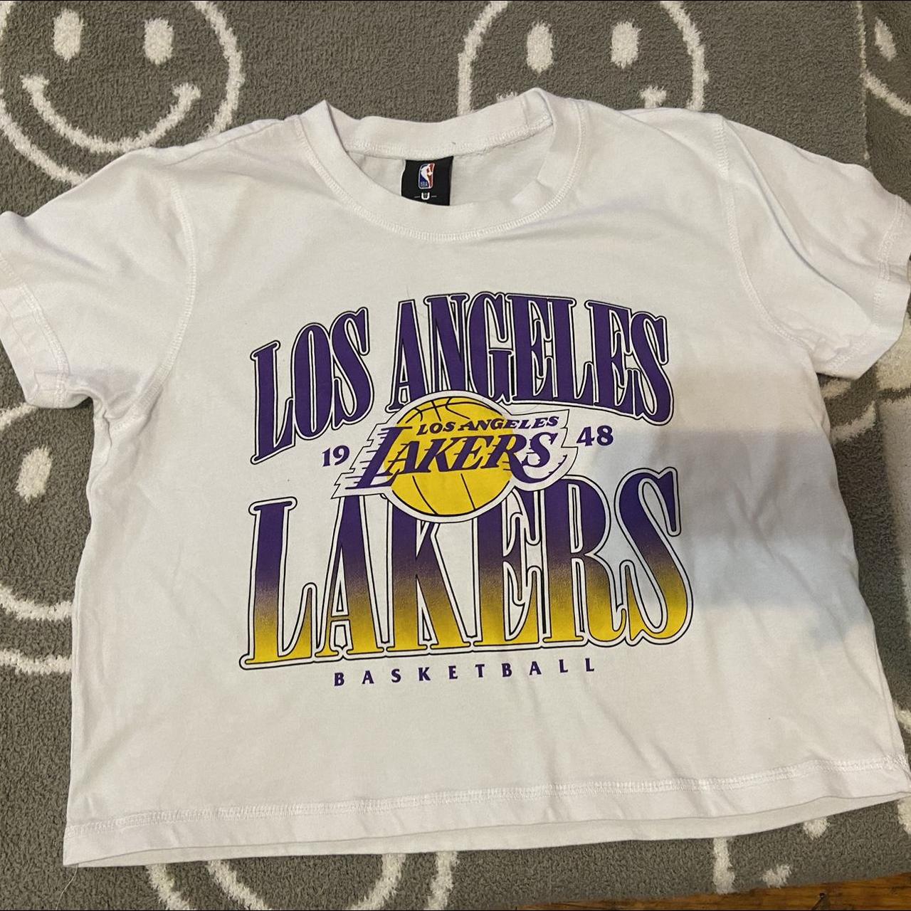 Los Angeles Lakers Purple Jersey Top L