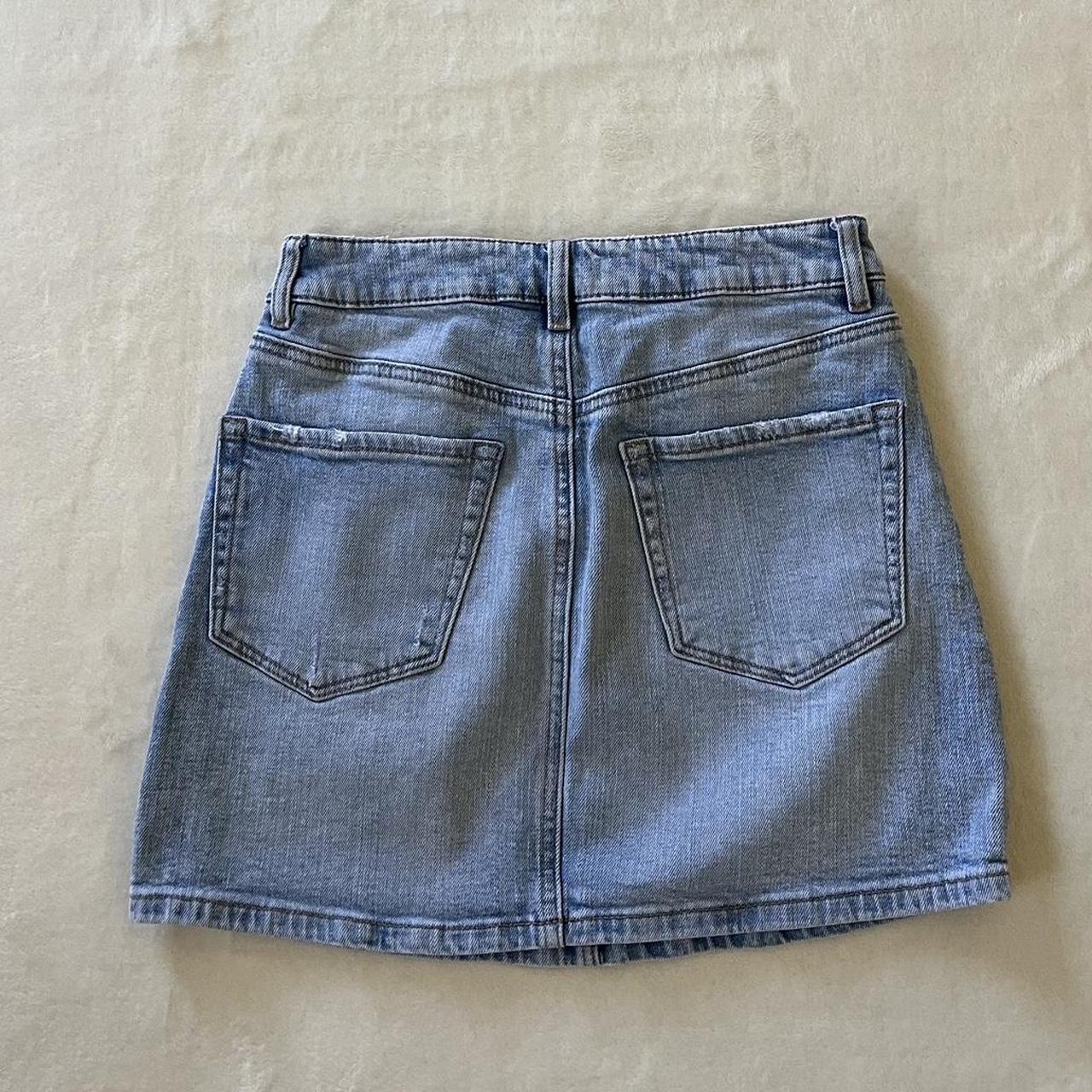 garage jean mini skirt ! Adorable and perfect for... Depop