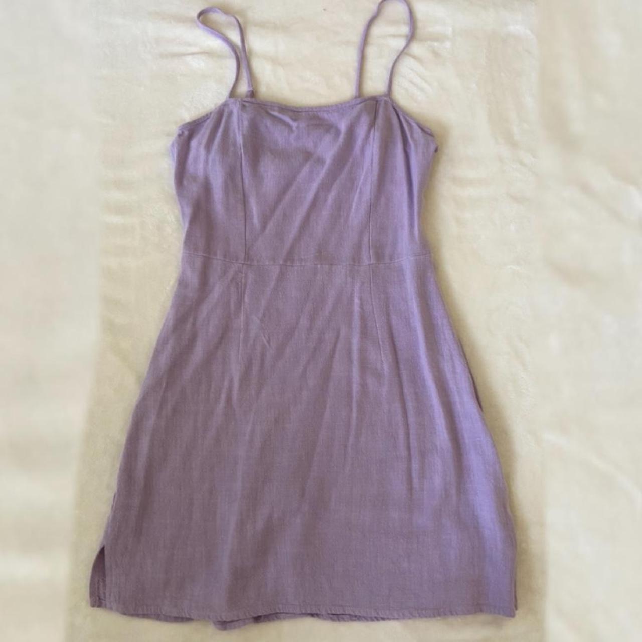 kendall & kylie pacsun purple backless mini dress... - Depop