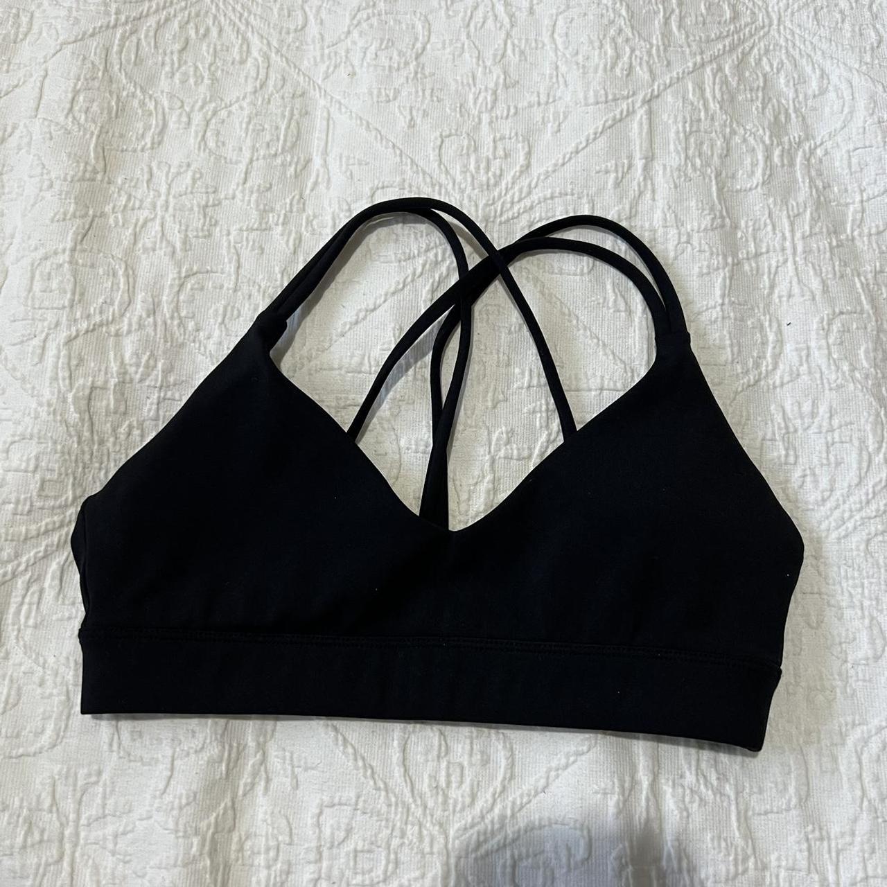 🤍 crop shop Boutique black crop W/ padding extra... - Depop