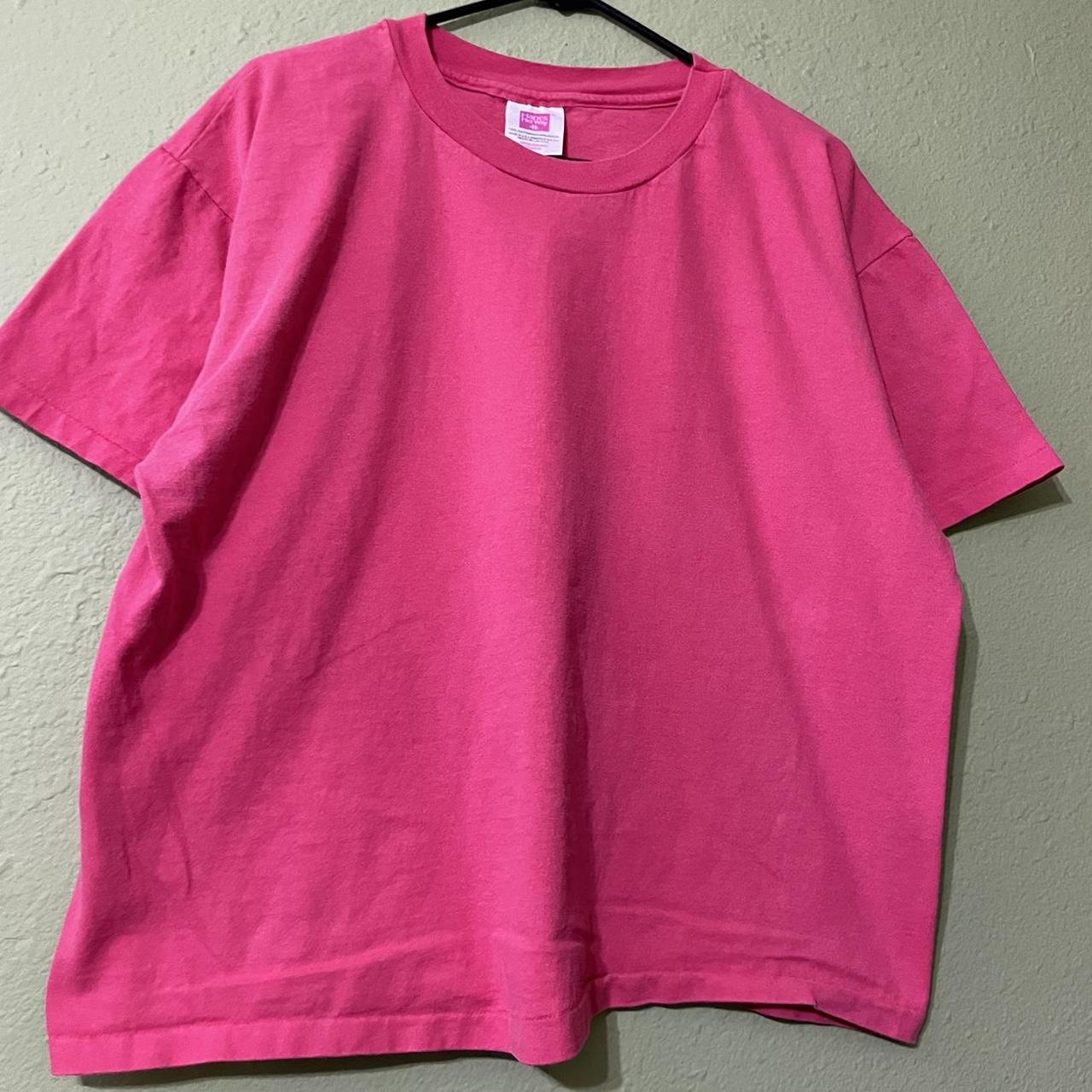 Blank T-Shirt (Hot Pink)