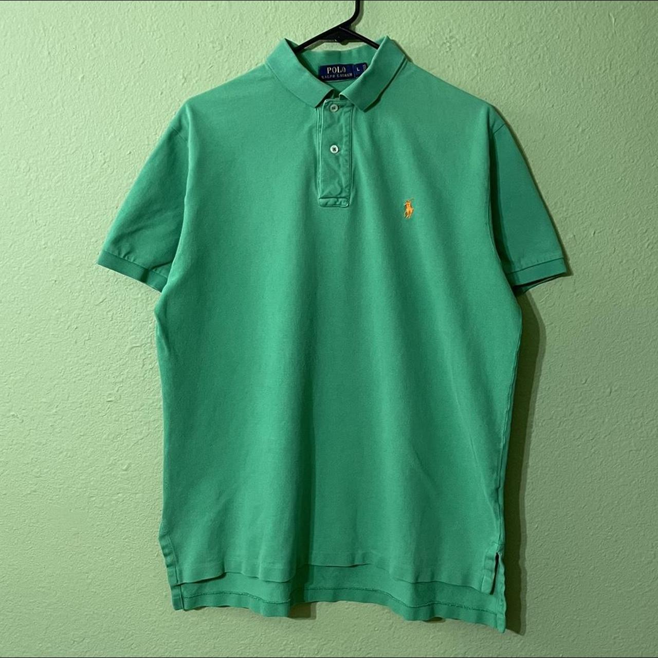 Lime green outlet ralph lauren polo