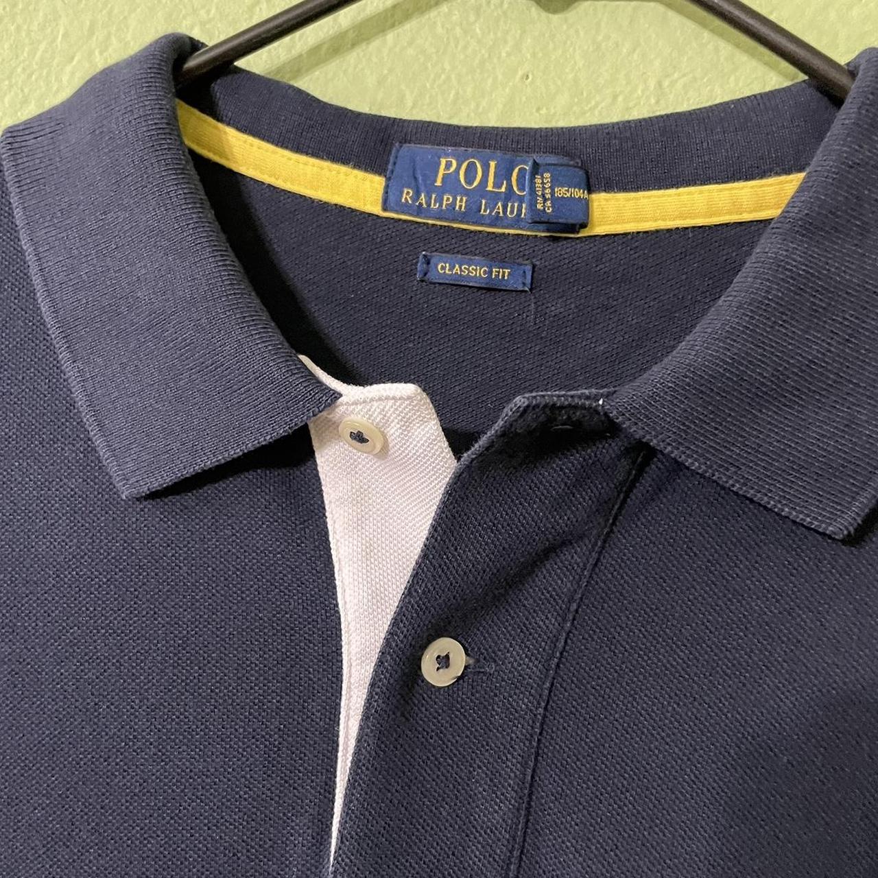 Ralph Lauren big pony New York polo. Navy. Men's - Depop