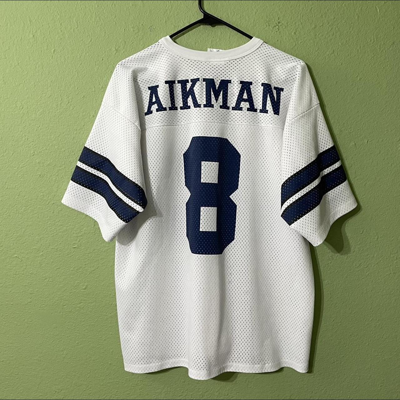 DALLAS COWBOYS JERSEY (TROY AIKMAN) MEDUIM OFFERS - Depop