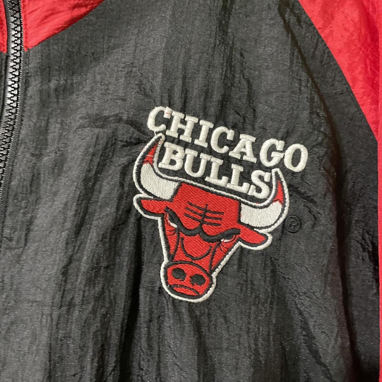 Vintage Chicago Bulls windbreaker jacket Best fits... - Depop