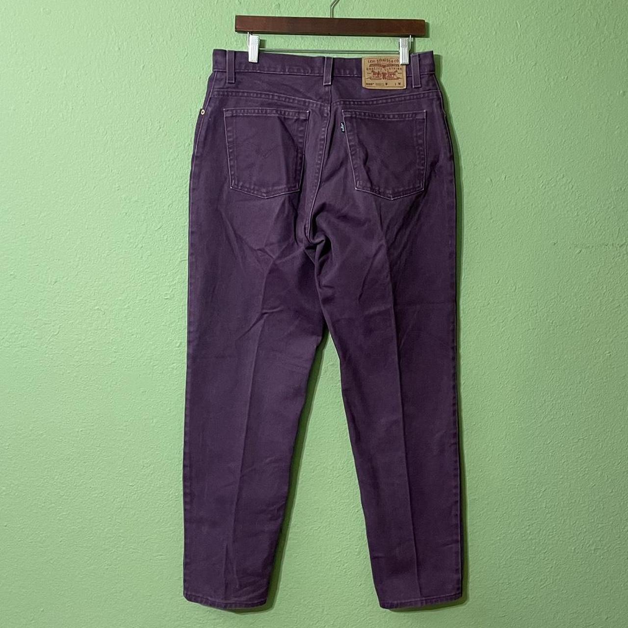 Purple levi jeans on sale