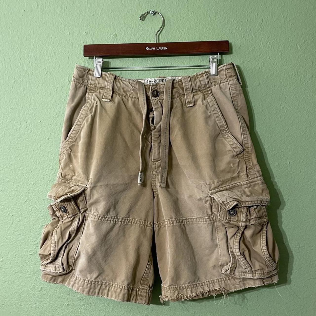 Abercrombie 3 Cargo order Shorts 28-30-31 sizes