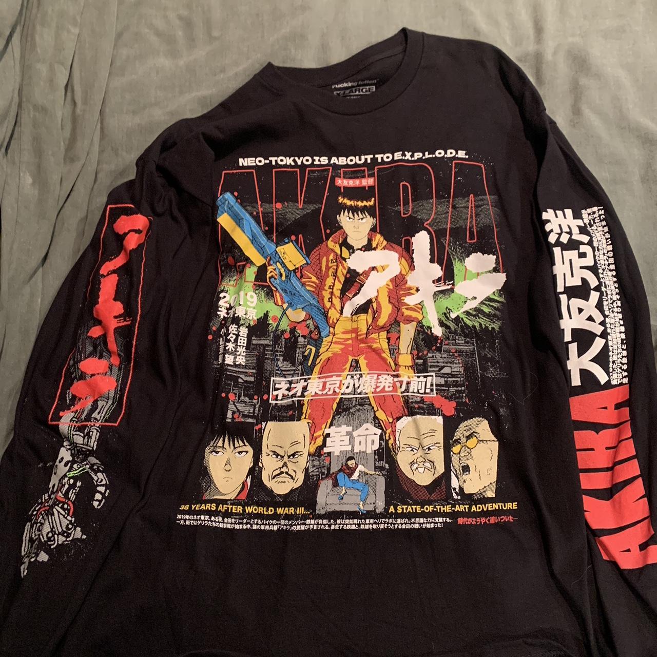 Rucking Fotten Akira long sleeve Never worn no... - Depop