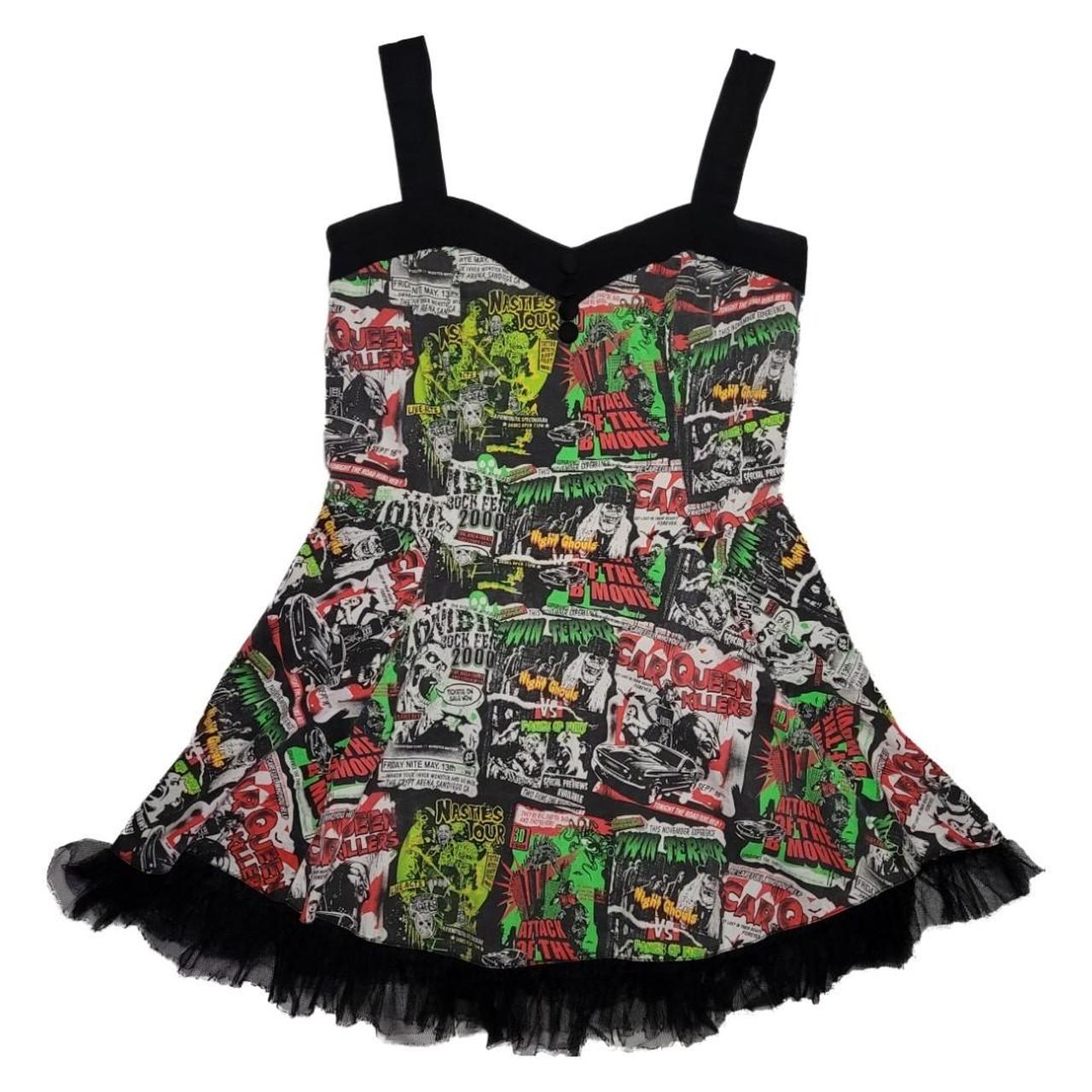 The Hellbunny B movie Horror skater dress Depop