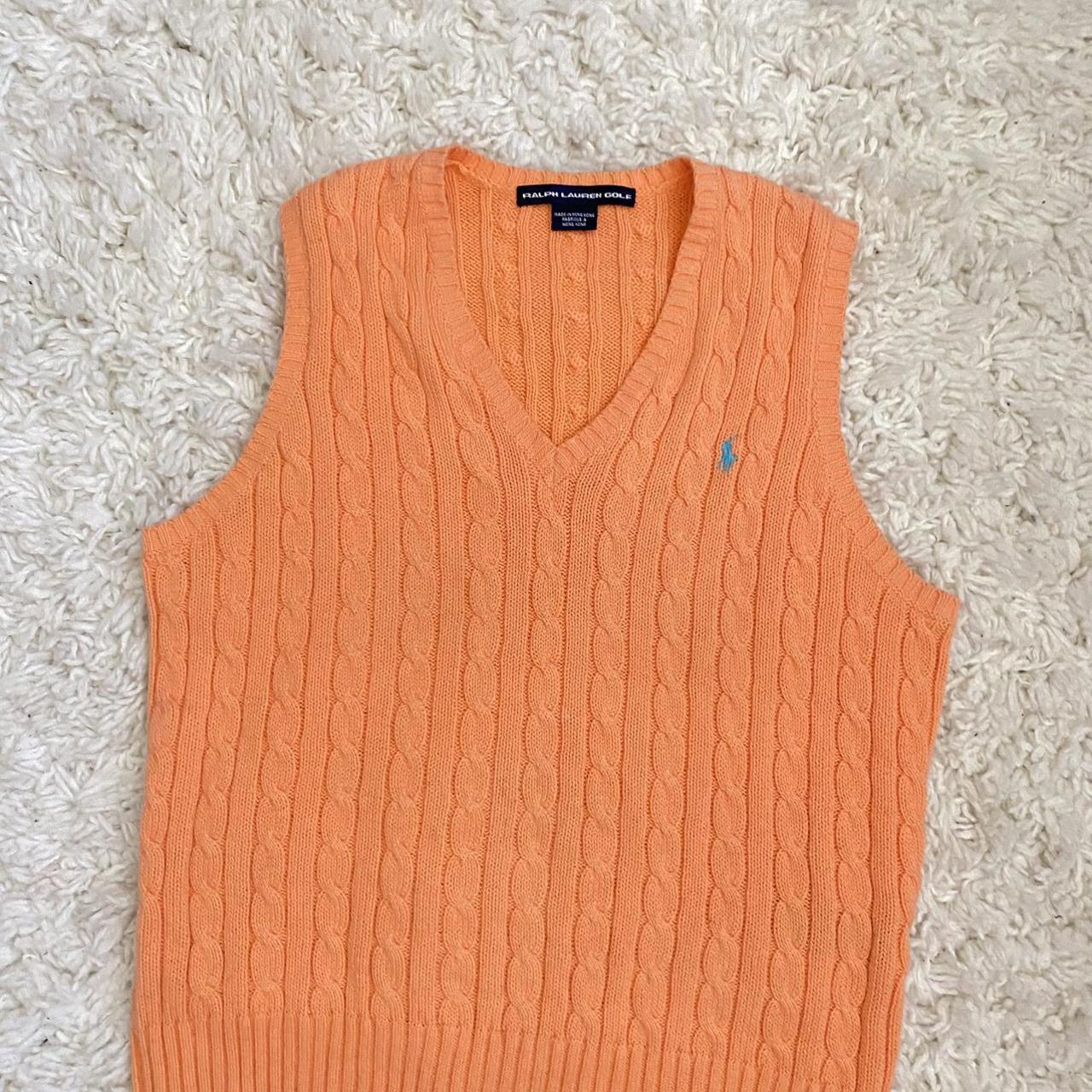 Polo Ralph Lauren Women's Orange Shirt | Depop