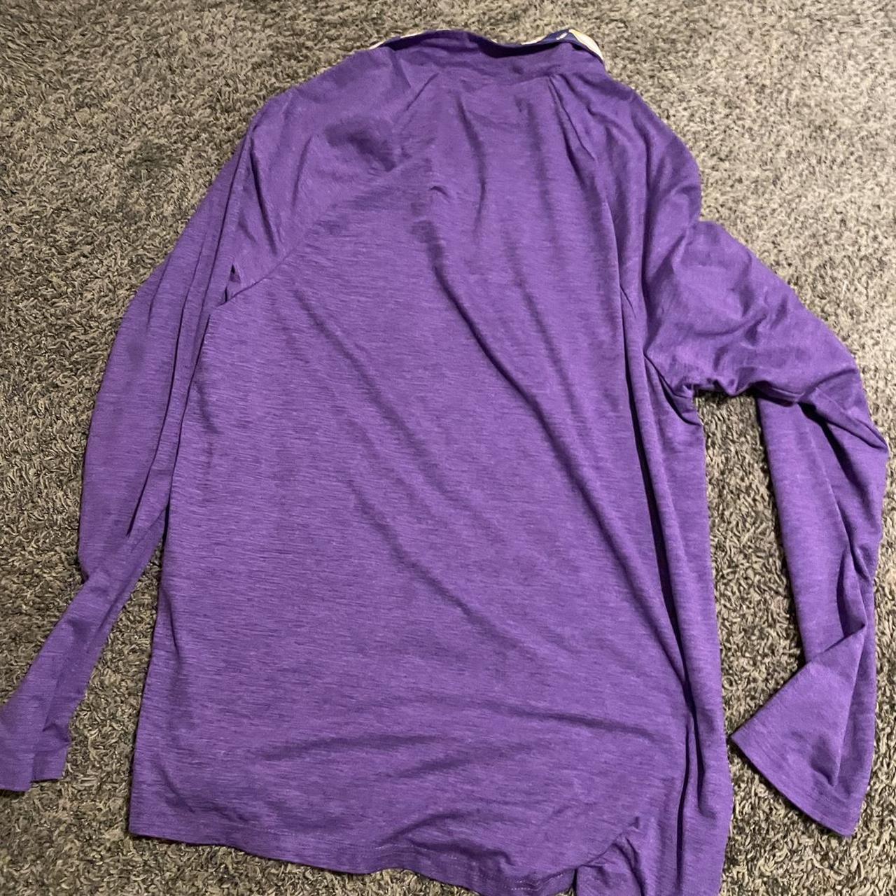 Minnesota Viking NFL team apparel shirt. Purple - Depop