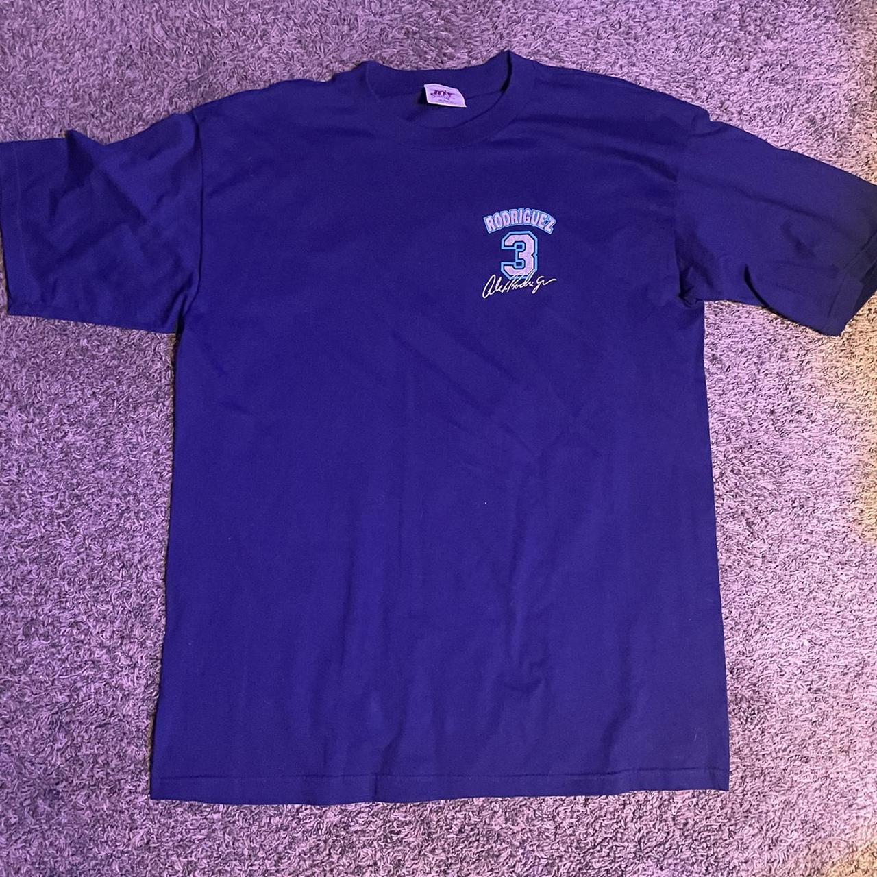 Vintage Seattle Mariners Alex Rodriguez T-Shirt - Depop
