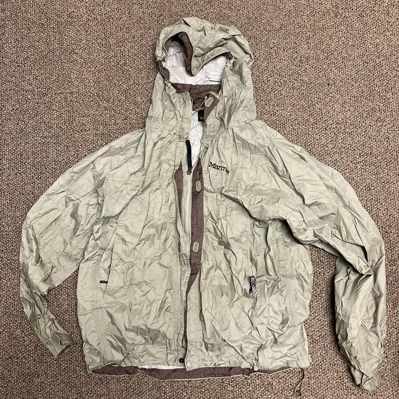 Marmot Packable Light Rain Jacket Men’s Size Large - Depop