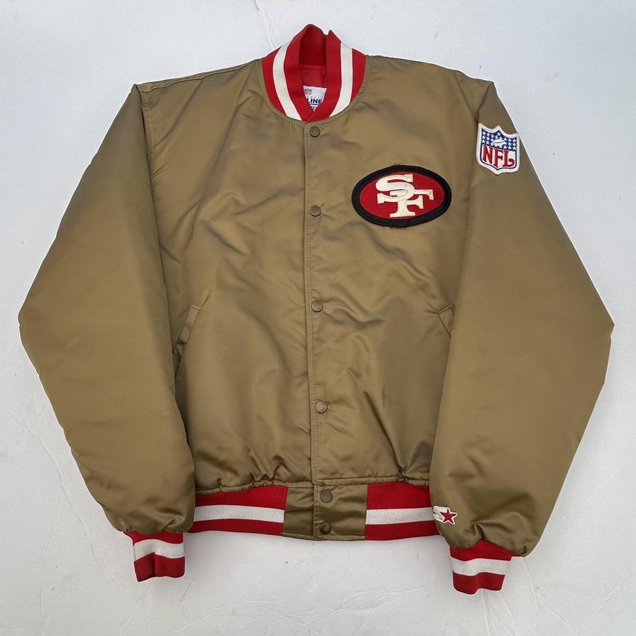 Vintage 90s Starter San Francisco 49ers Jacket Size - Depop