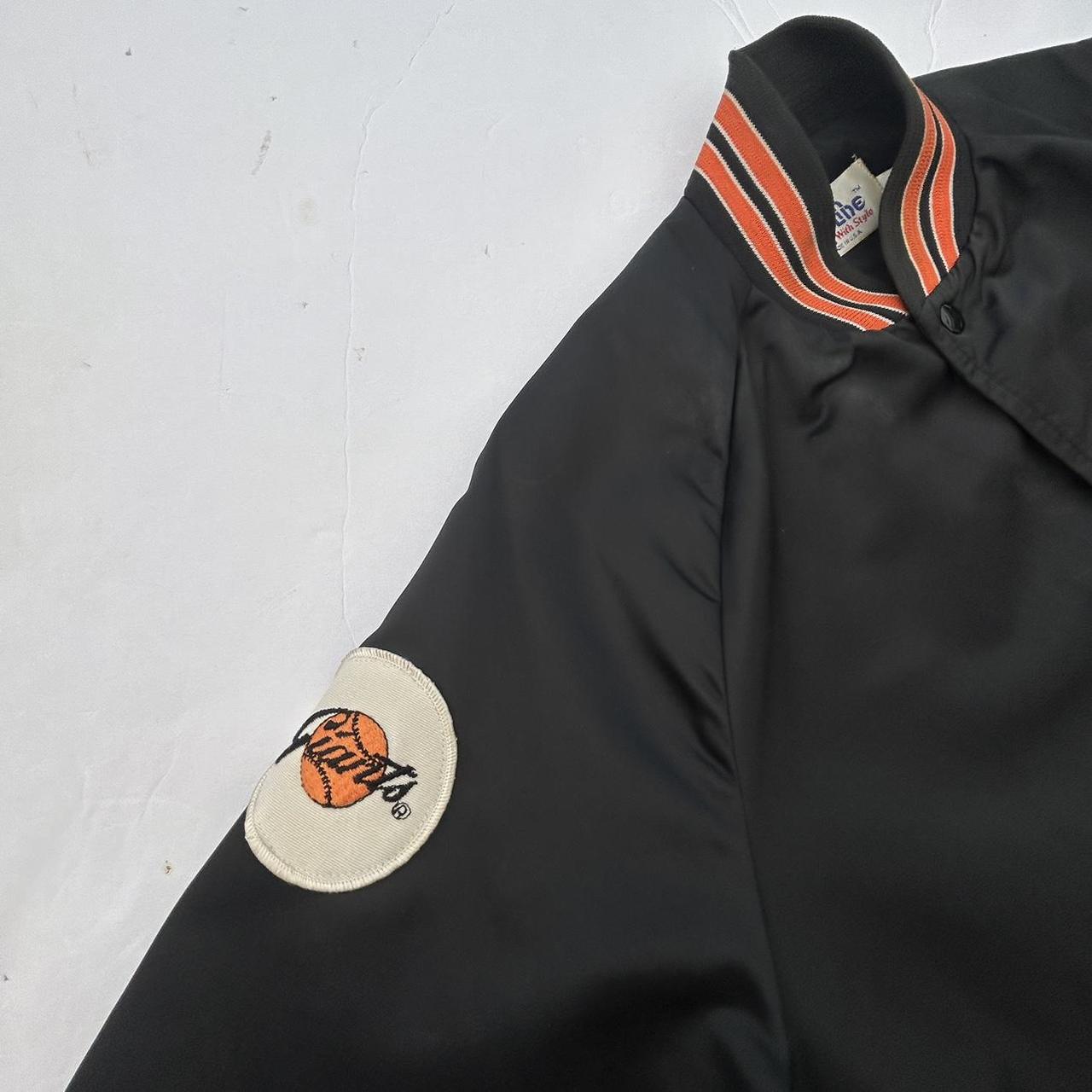 Vintage San Francisco Giants Satin Chalk Line jacket - Depop