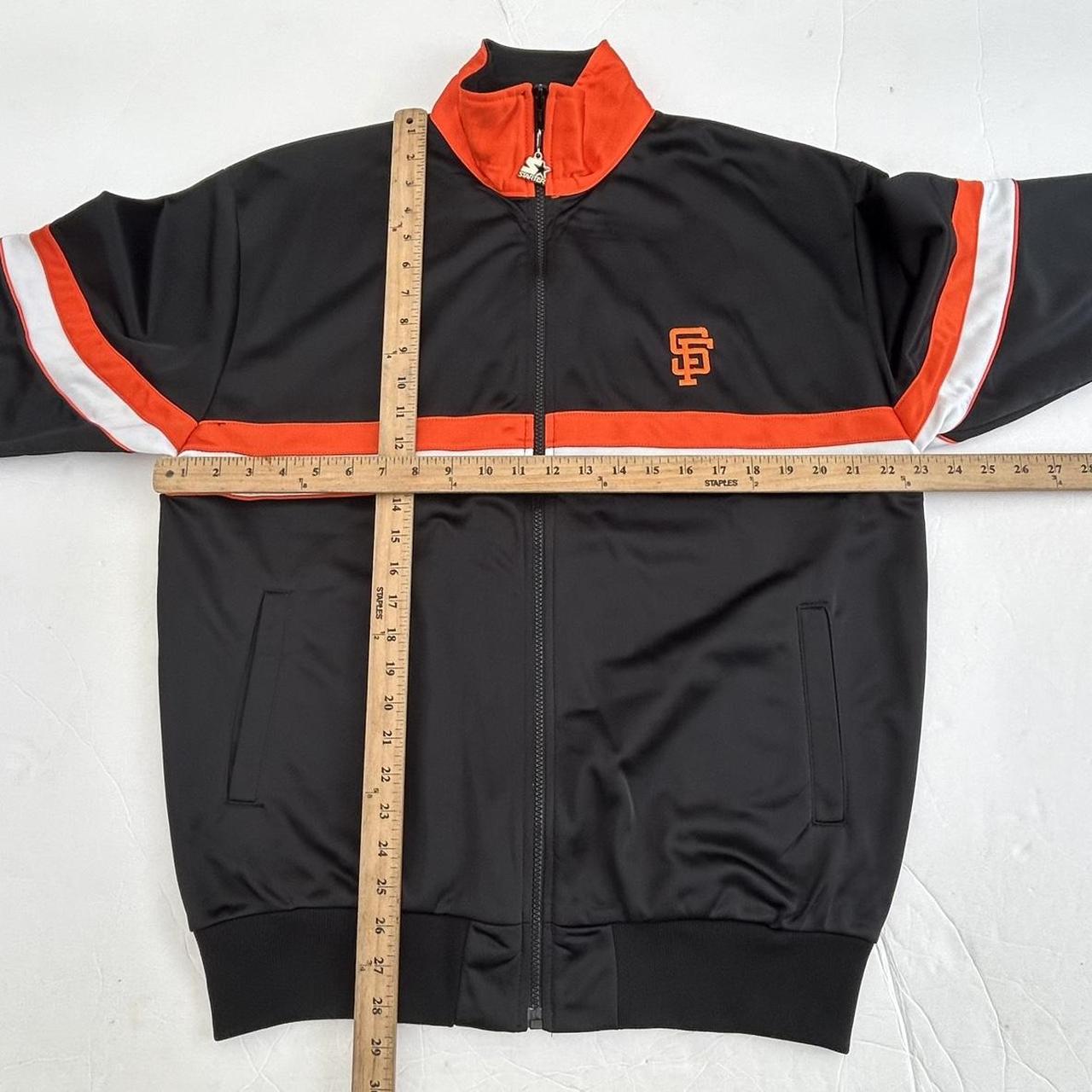 Vintage STARTER San Francisco Giants Polo Shirt - Depop