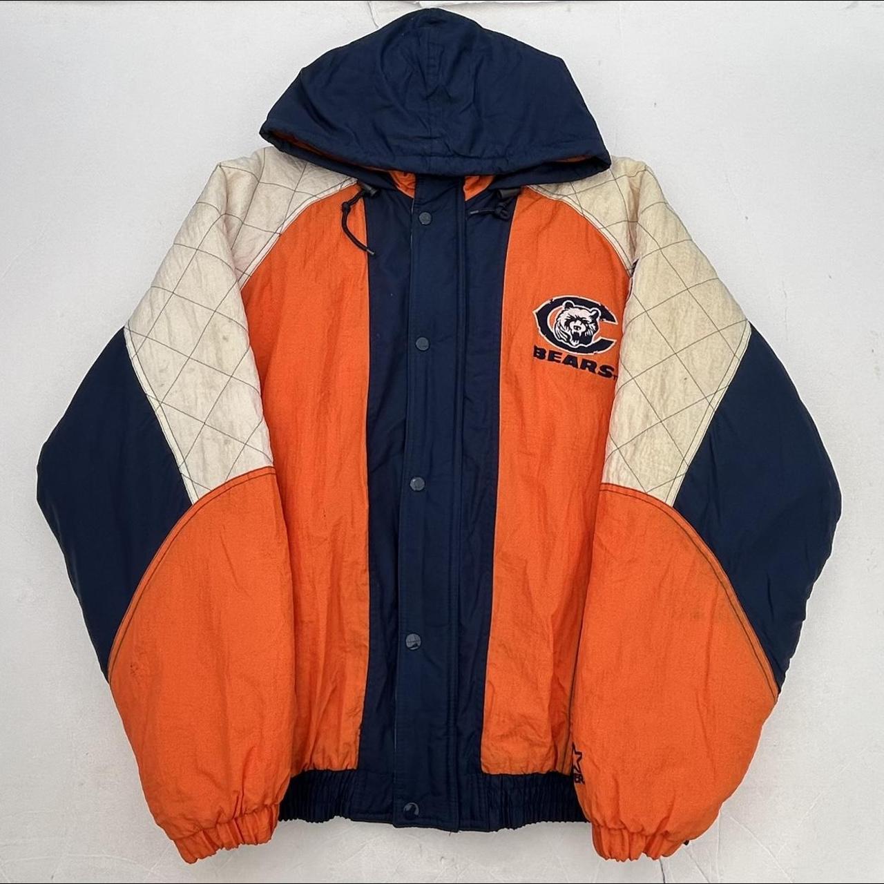 Vintage 90s Chicago Bears Starter puffer jacket. - Depop