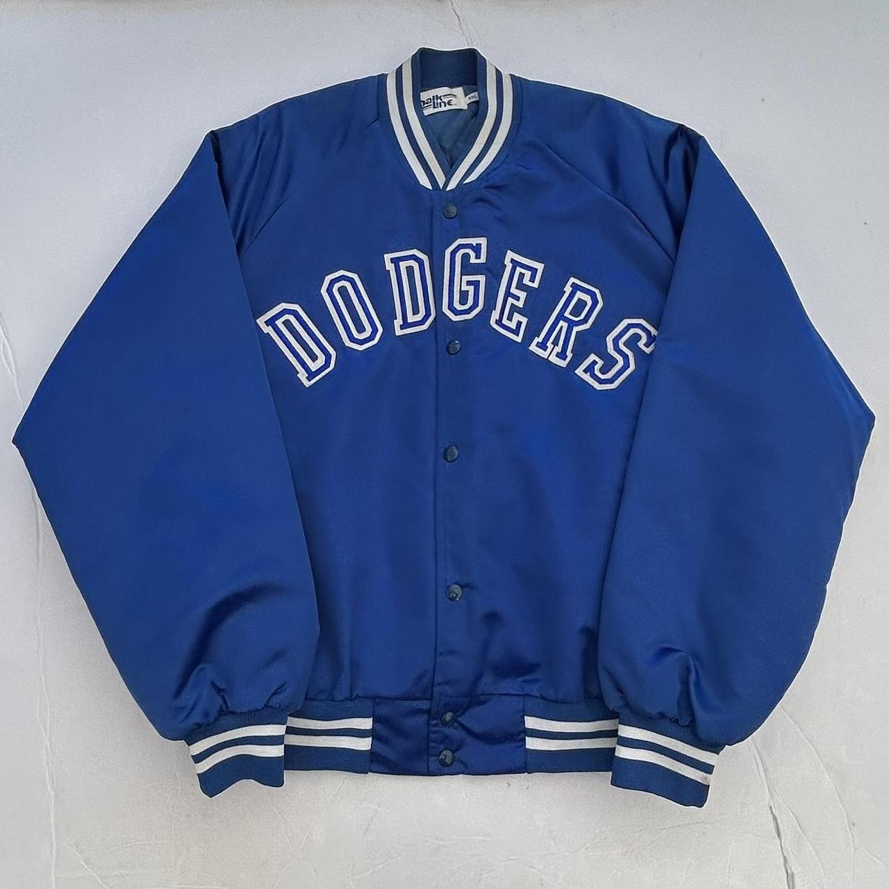 Los Angeles Dodgers Vintage 80s Chalk Line Varsity Jacket 