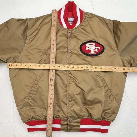 Vintage 90s Starter San Francisco 49ers Jacket Size - Depop