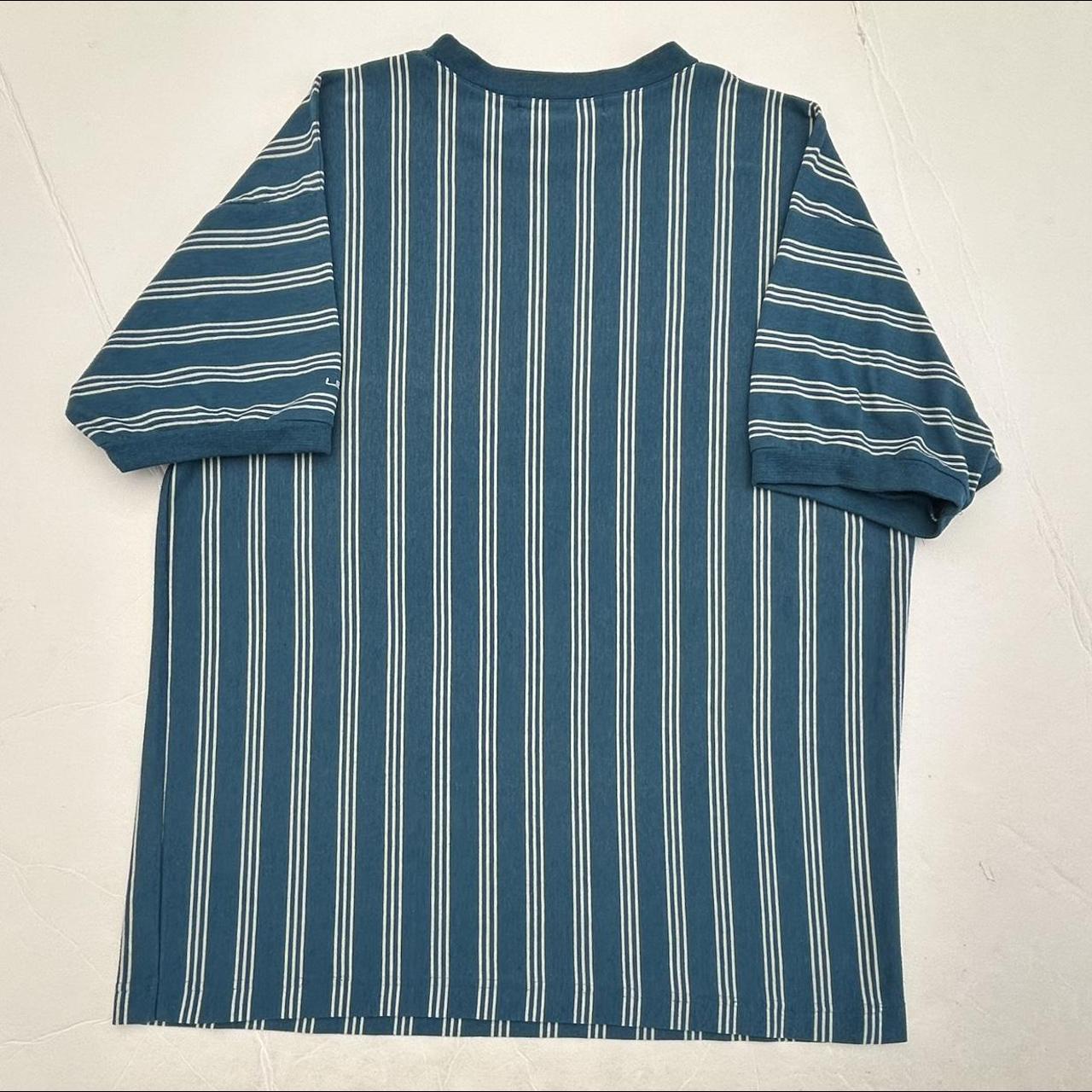 Vintage 90’s Levis Studio Striped Pocket T Shirt... - Depop