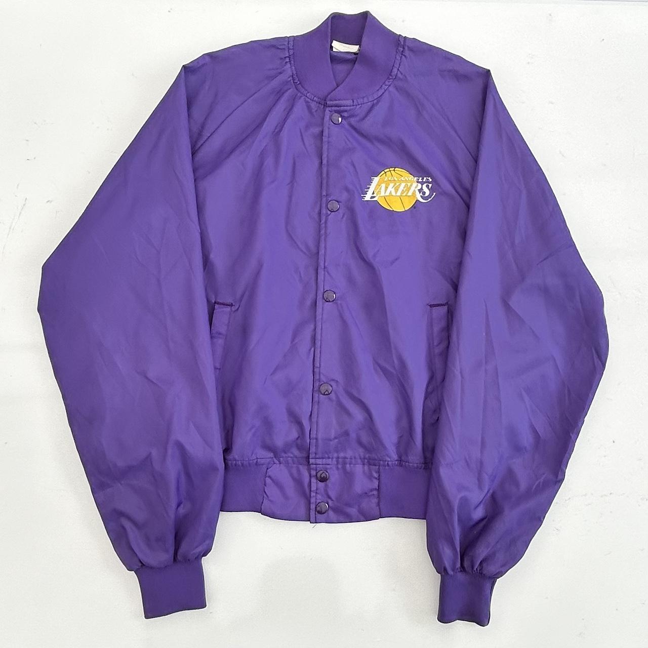 Vintage 70’s Chalk Line NBA Los Angeles Lakers Satin... Depop