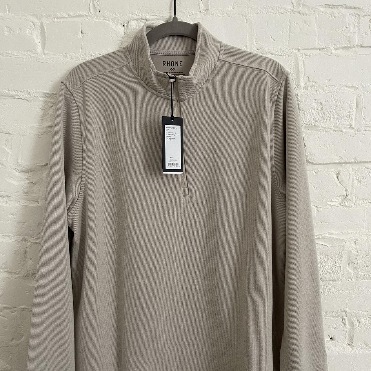 Rhone Men's Grey Jumper Depop