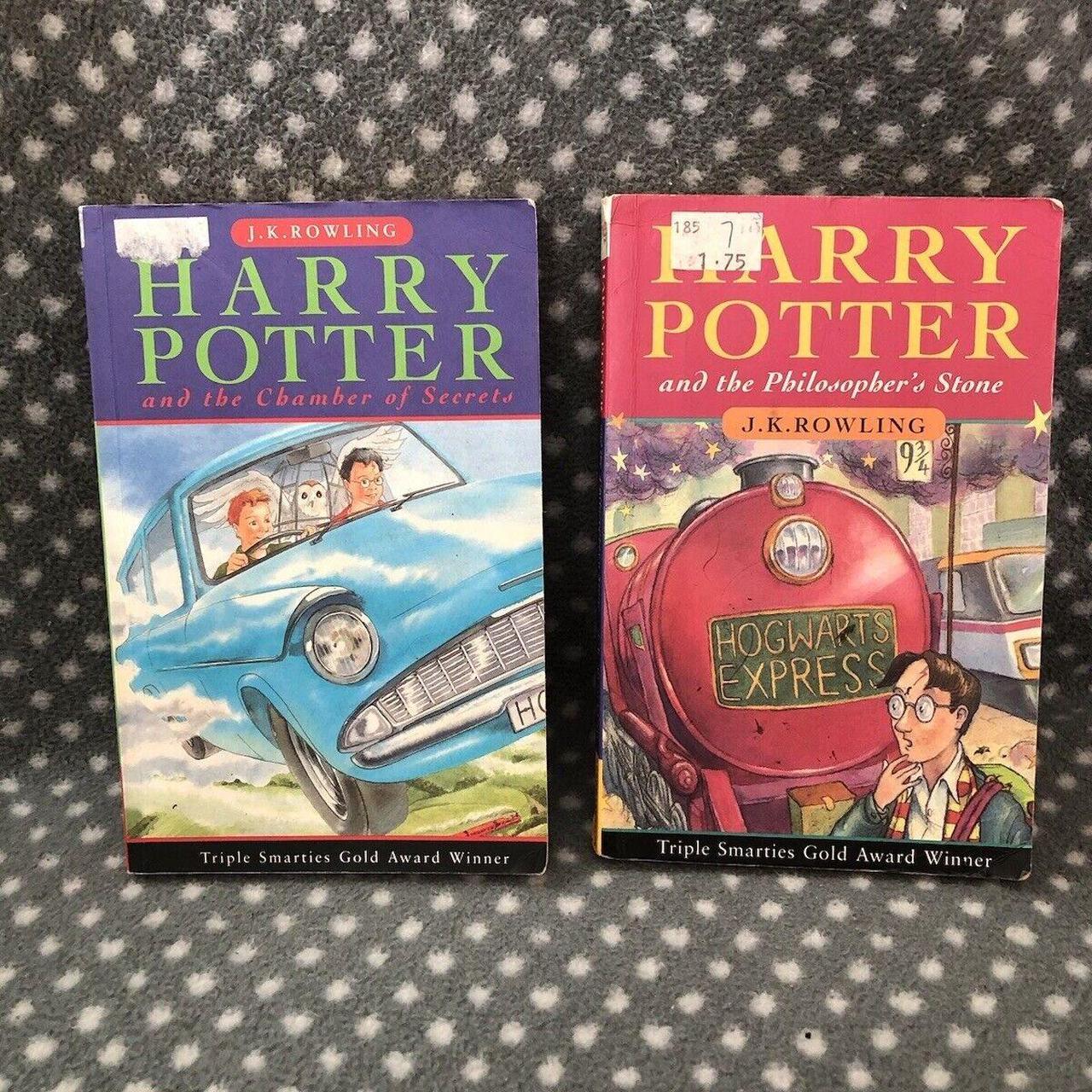 Harry Potter Book Set 1 + 2 Books Paperback... - Depop