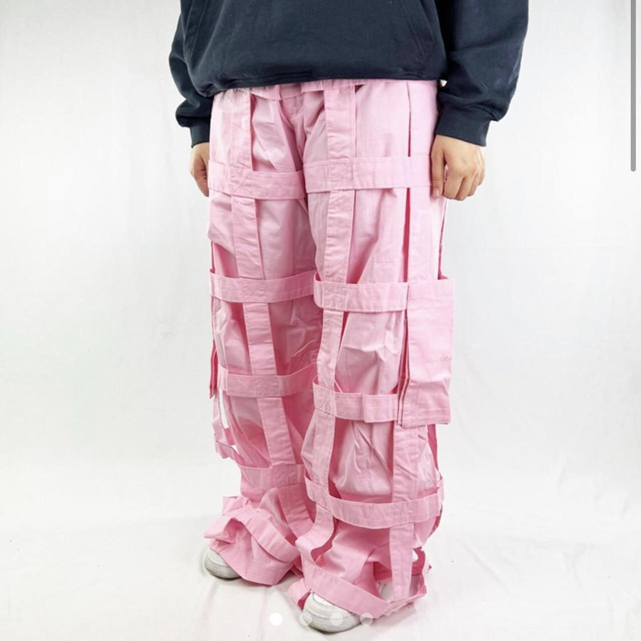 Criminal Damage Women's Pink Trousers