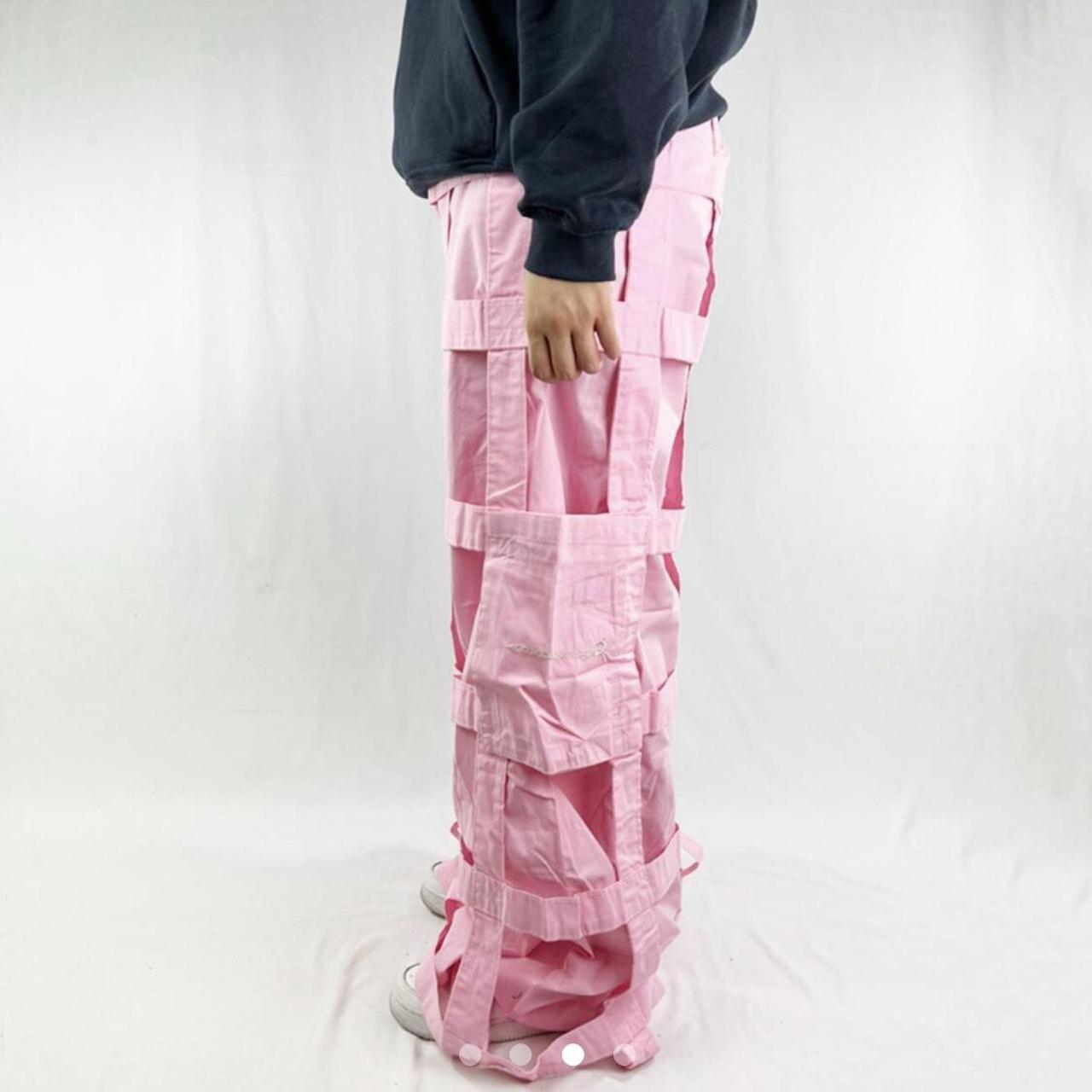 Criminal Damage Women's Pink Trousers (2)