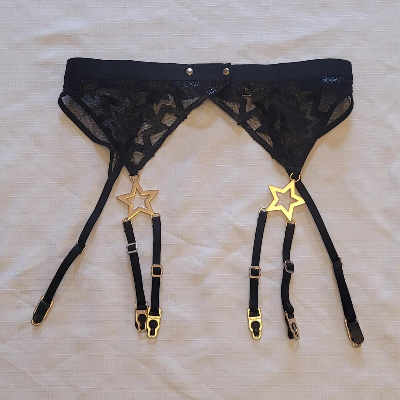 Honey Birdette Freddie Black Suspender Belt 6 Depop