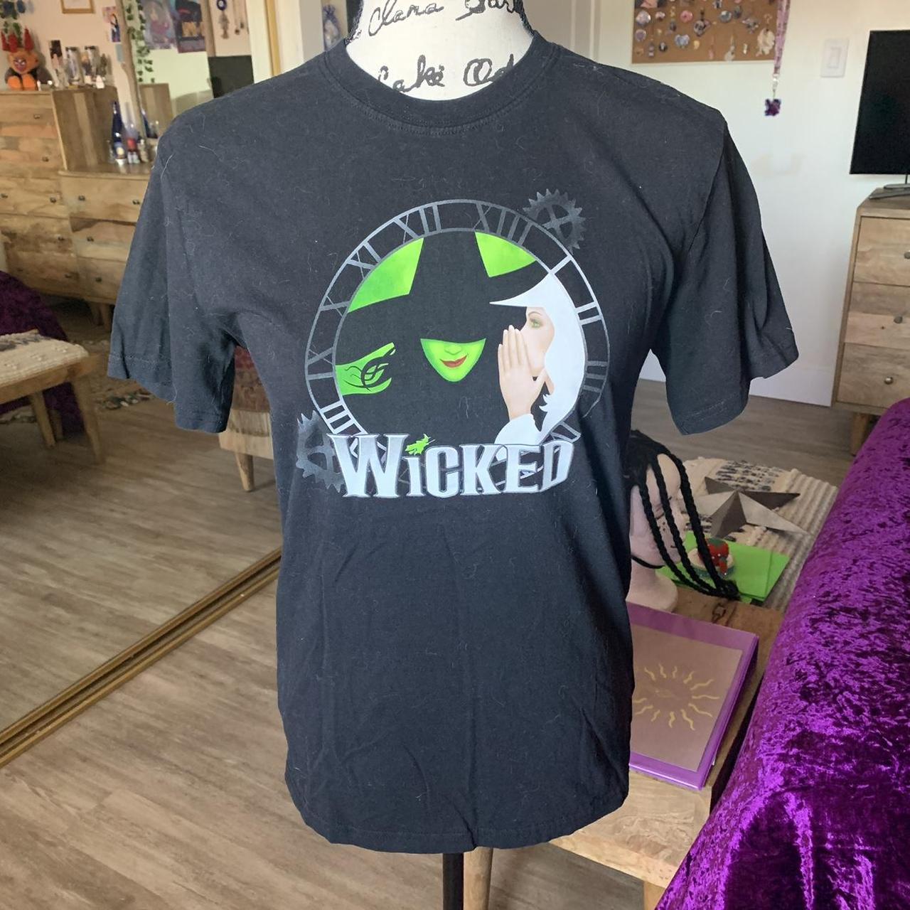 Wicked Musical T-Shirt • barely worn • bought - Depop