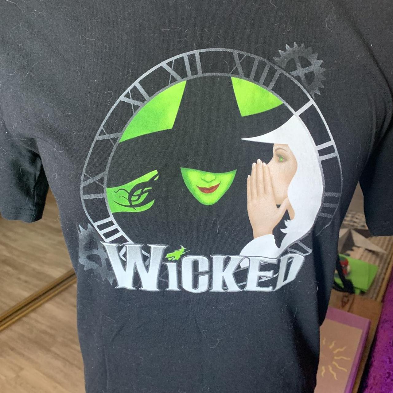 Wicked Musical T-Shirt • barely worn • bought - Depop