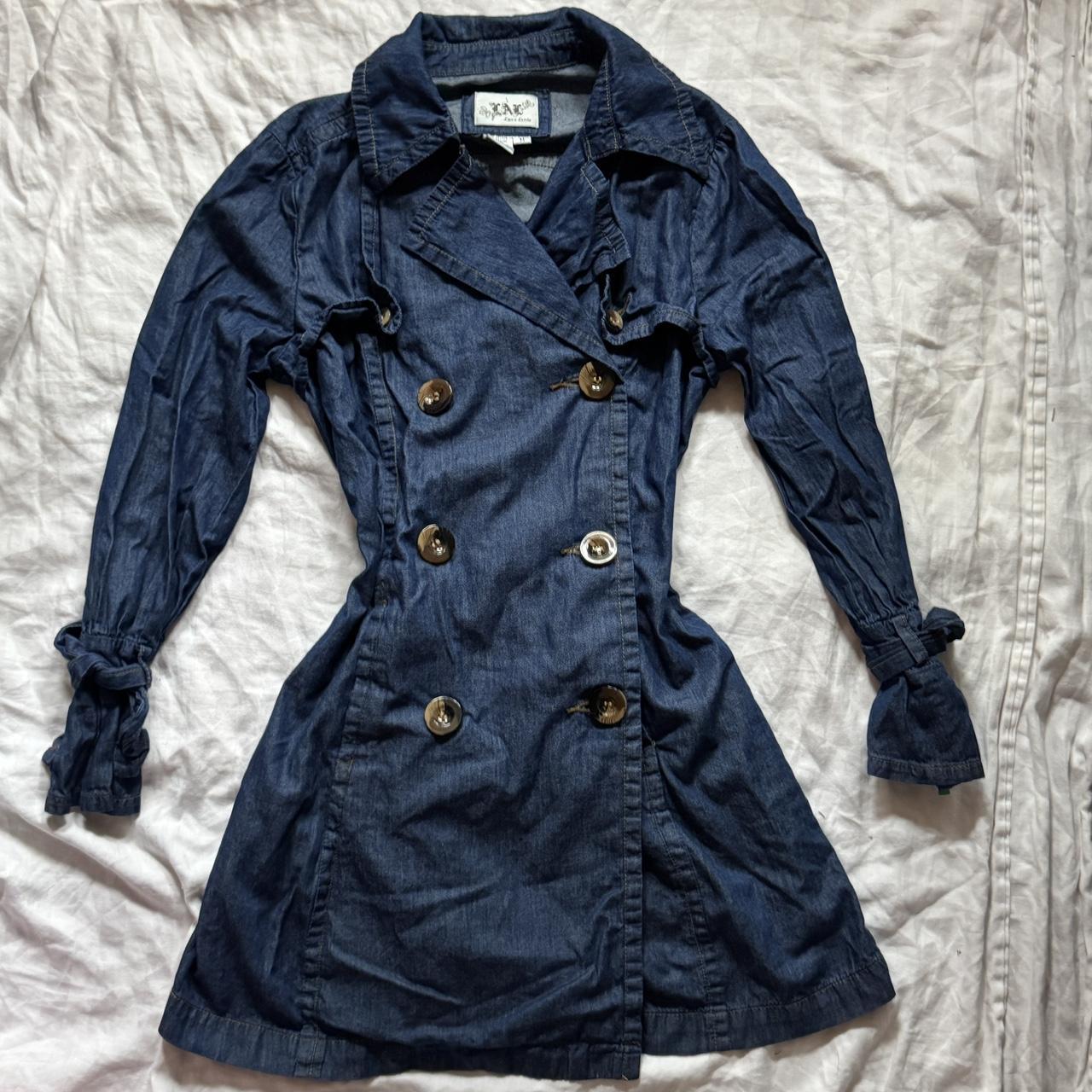 American Vintage Women's Trench Blue/Navy M – Lily rose depp