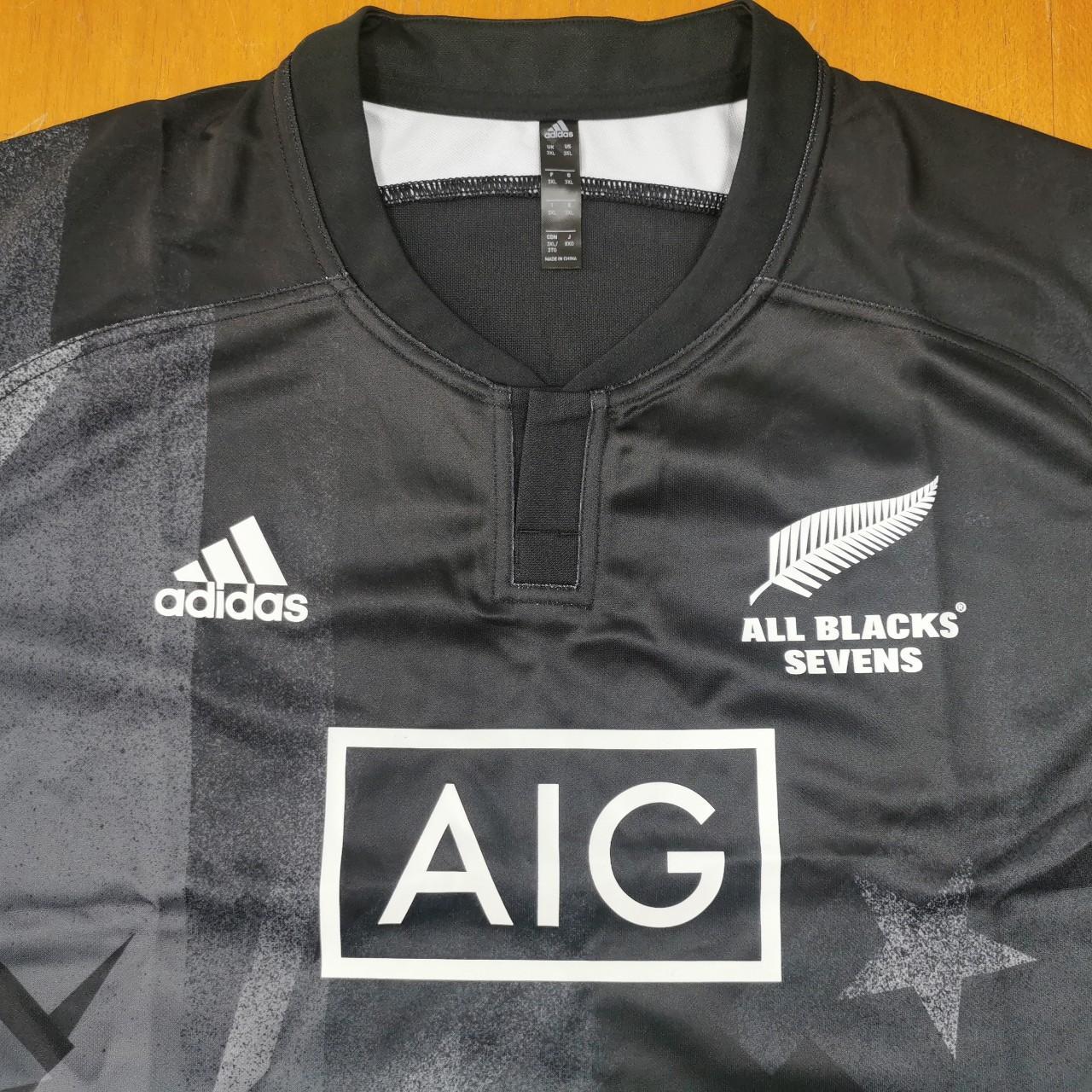 adidas all blacks 7s ニュージーランドセブンズ シャツ adidas New Zealand All Blacks Sevens Home Jersey (Small