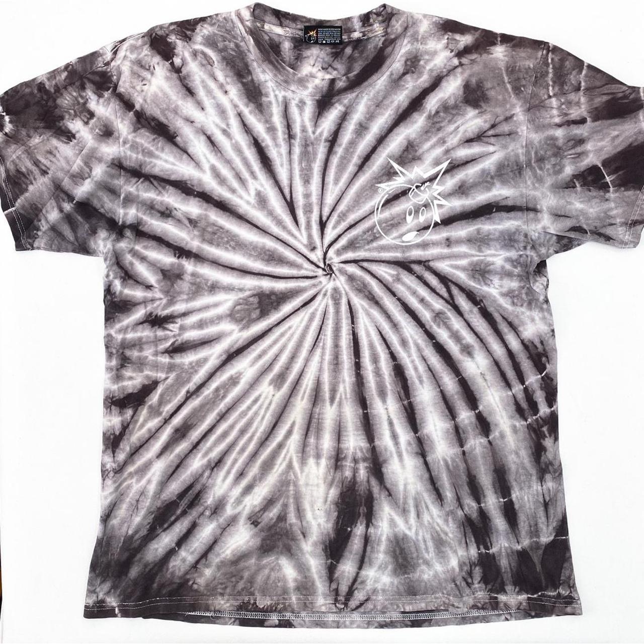 Vintage The Hundreds Bomb Logo Tie Dye Depop