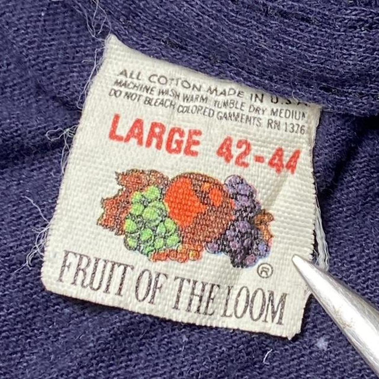 Vintage Fruit of the Loom Single Stitch Square...