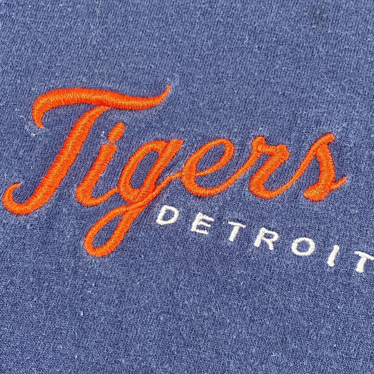 Y2K Detroit Tigers baseball shirt, great condition - Depop