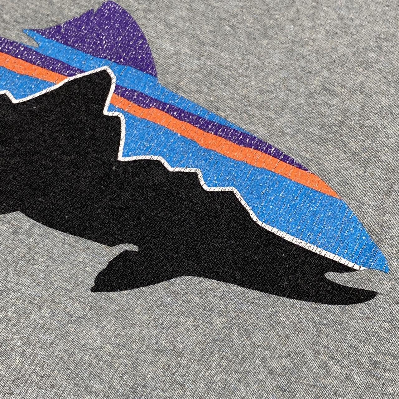Patagonia Fish Logo Long Sleeve T-Shirt , ♋️ ITEM
