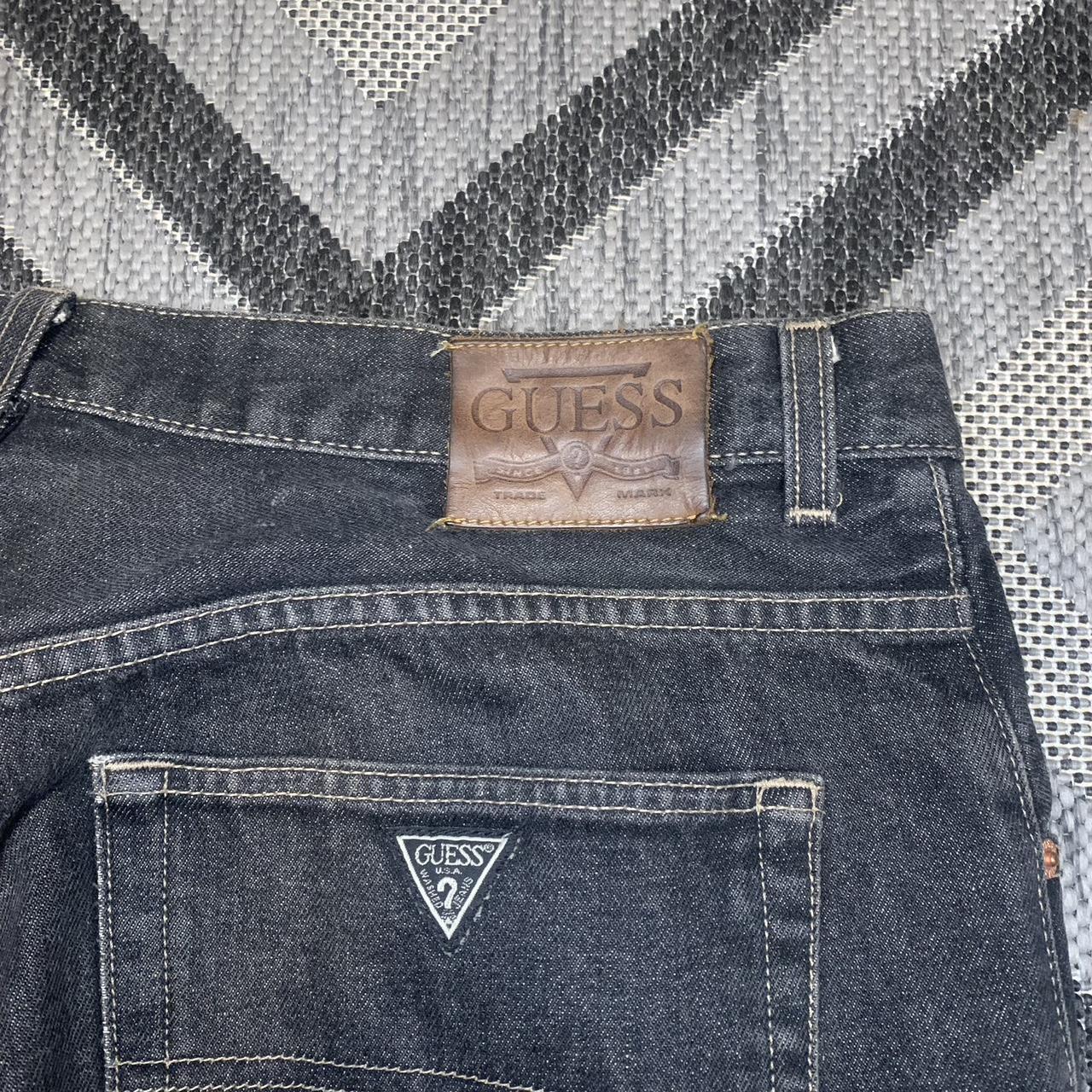 Vintage: Guess Jeans Denim Made In USA Size: waist... - Depop