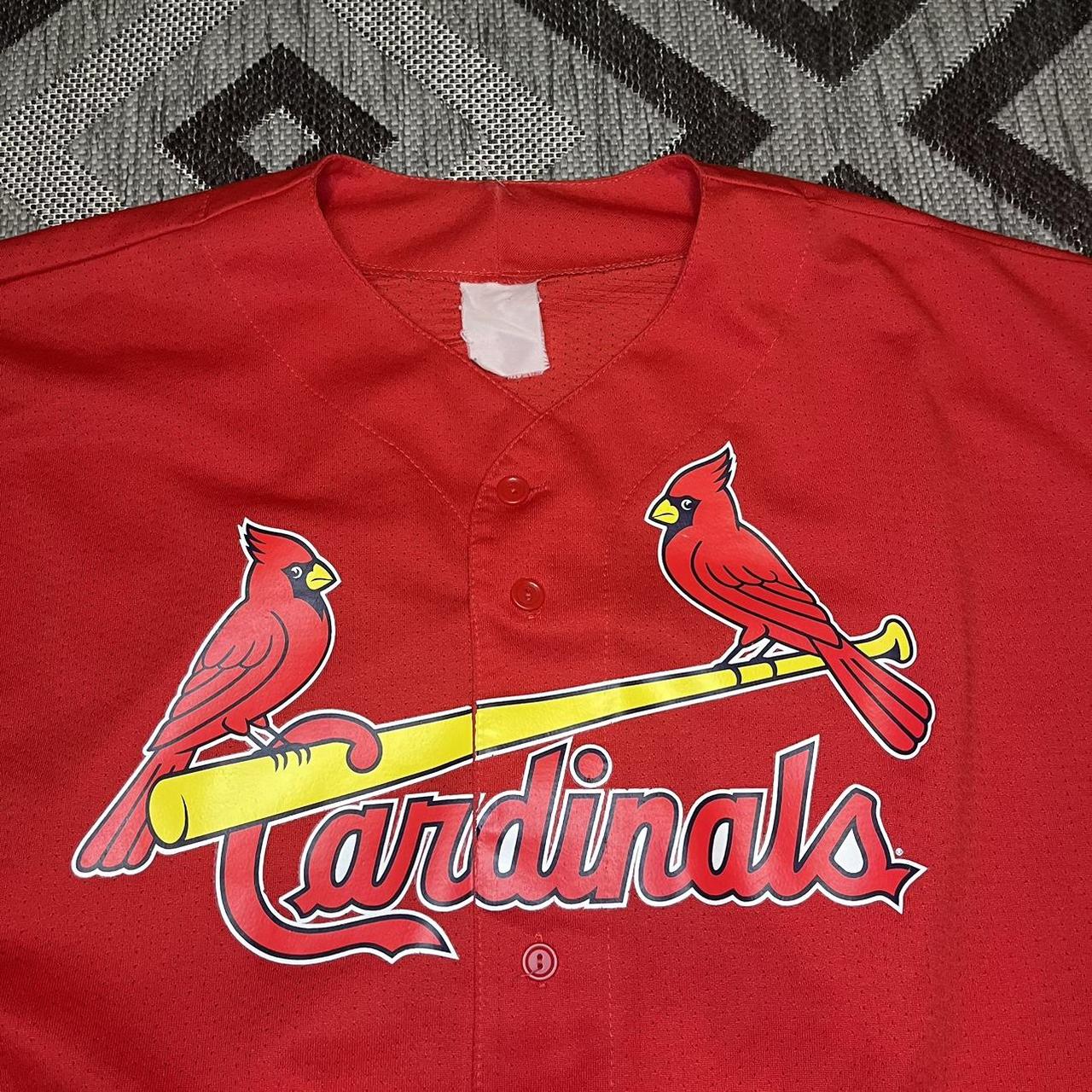 VINTAGE MAJESTIC ST. LOUIS CARDINALS JERSEY - Depop